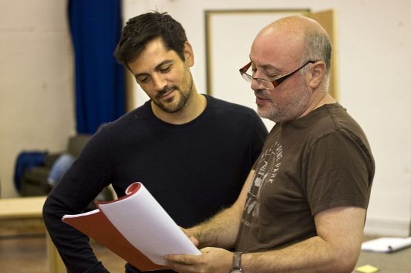 Michael Landes and Lindsay Posner  Photo