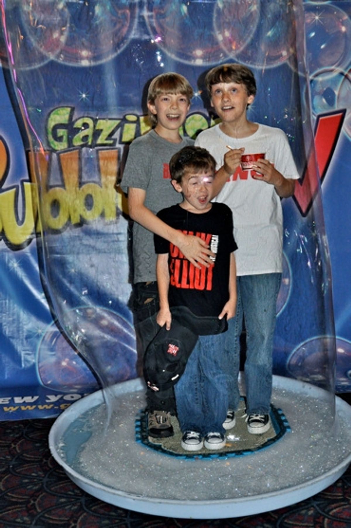 Gabriel Rush, Ben Cook and Seth Fromowitz (Billy Elliot) at 