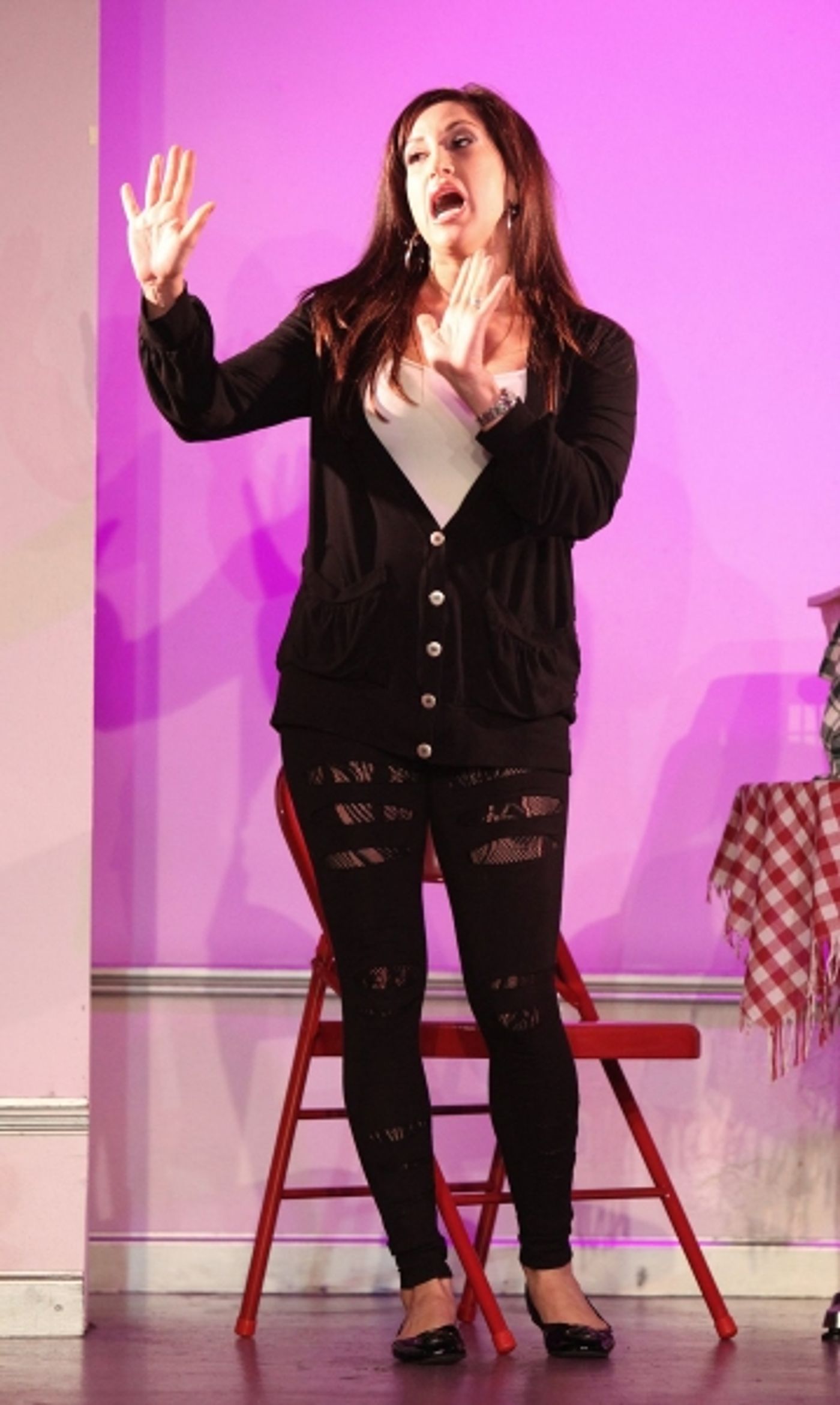 Photo Coverage: New Jersey 'Housewives' in Rehearsal for GAY ITALIAN WEDDING  Image