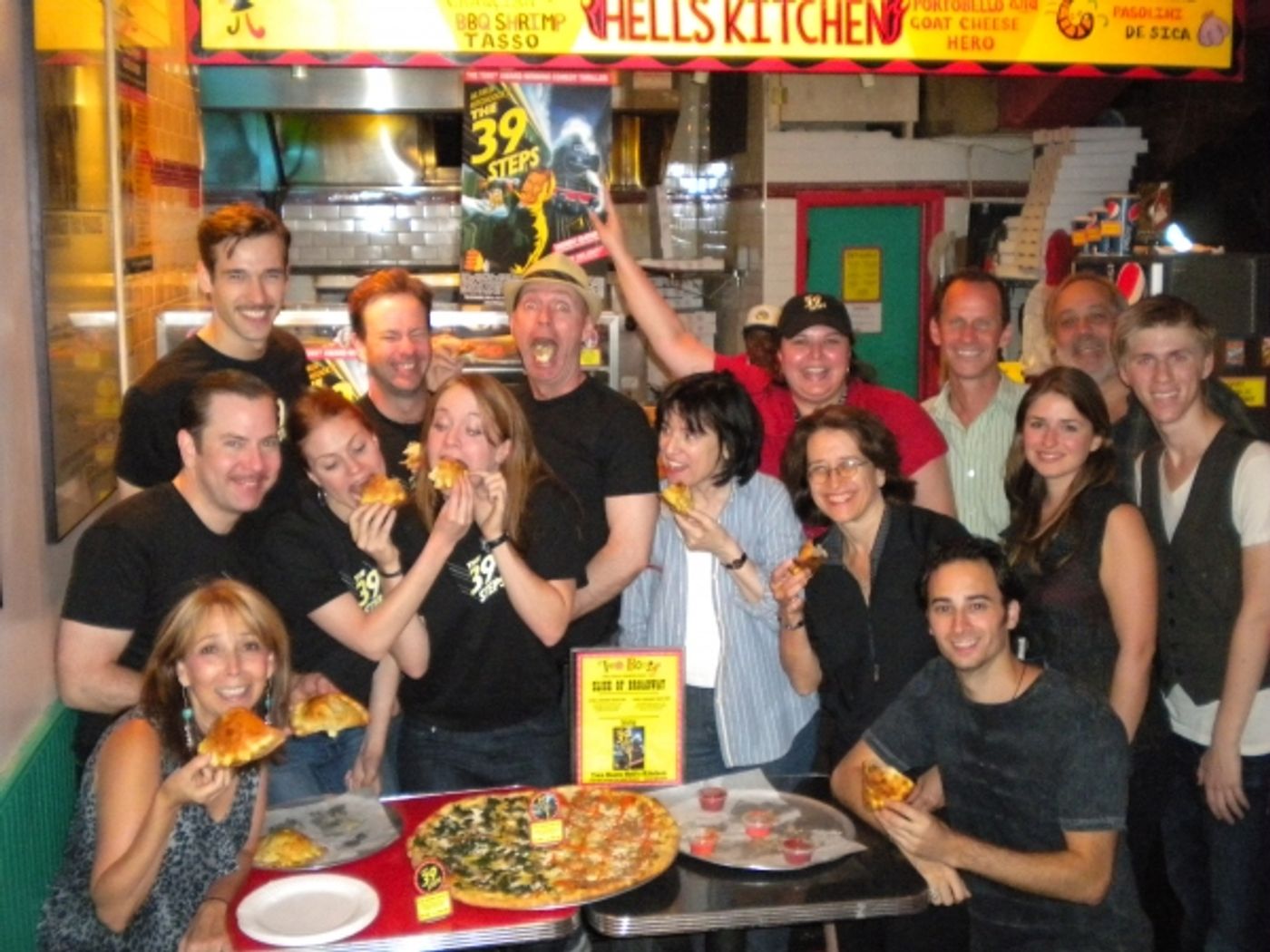 Photo Flash: Two Boots Pizza Celebrates THE 39 STEPS Photo Flash: Two Boots Pizza Celebrates THE 39 STEPS Image