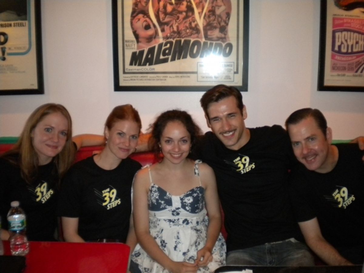 Jane Pfitsch, Kate MacCluggage, Camellia Hartman, John Behlmann and Greg Jackson at 