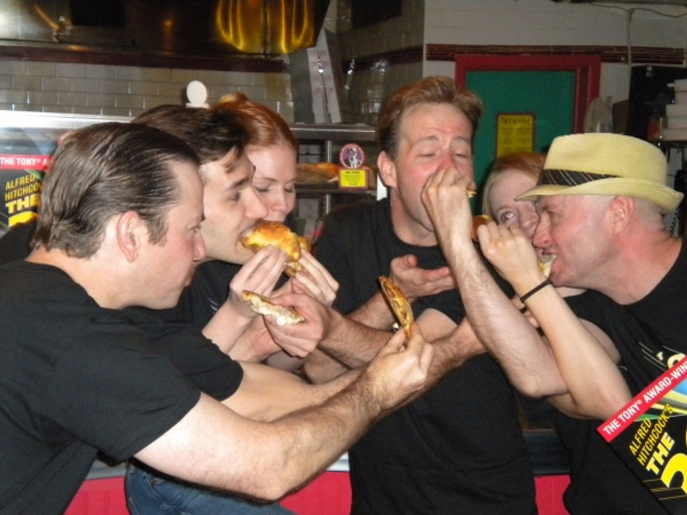 Photo Flash: Two Boots Pizza Celebrates THE 39 STEPS Photo Flash: Two Boots Pizza Celebrates THE 39 STEPS Image