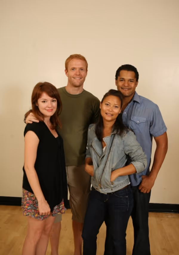 Aubrey Dollar, Brendan Griffin, K.K. Moggie and Brandon J. Dirden Photo