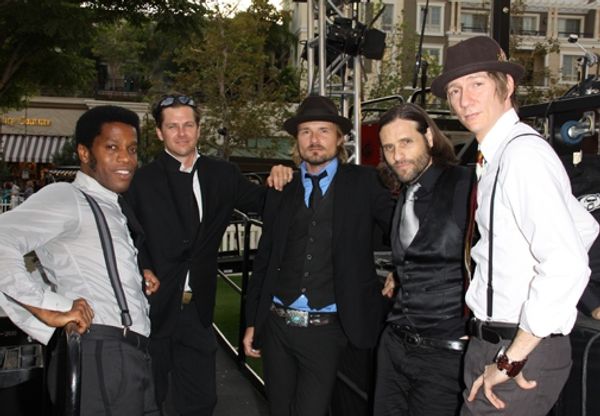 Ty Taylor, Charlie Brumbly, Nalle Colt, Richard Danielson and Rick Barrio Dill of Vin Photo