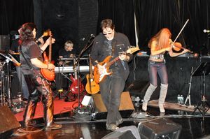 J.D. Valenteen, Galen Butler, Ianu and Susan Butler Photo