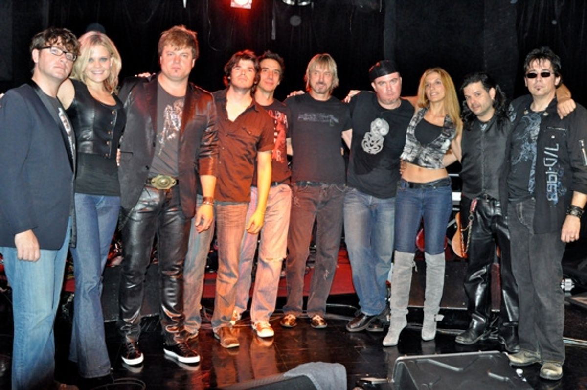 Brian Nash, Besty Goode, Rob Evan, Dustin Brawley, Roger Cohen, Galen Butler, Mat Fieldes, Susan Butler, J.D. Valenteen and Ianu at 