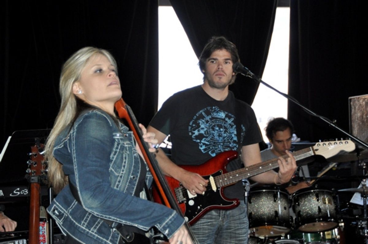 Betsy Goode, Dustin Brawley, Roger Cohen at 