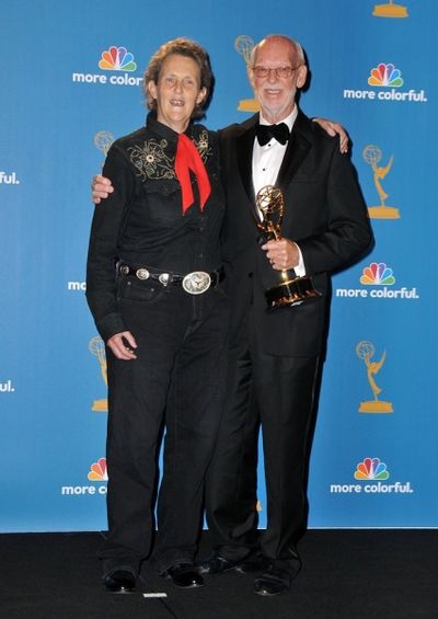  Temple Grandin and Mick Jackson Photo