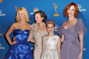 January Jones, Elisabeth Moss, Kiernan Shipka and Christina Hendricks Photo