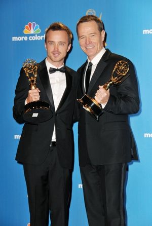 Aaron Paul and Bryan Cranston @ BroadwayWorld Aaron Paul and Bryan Cranston Photo