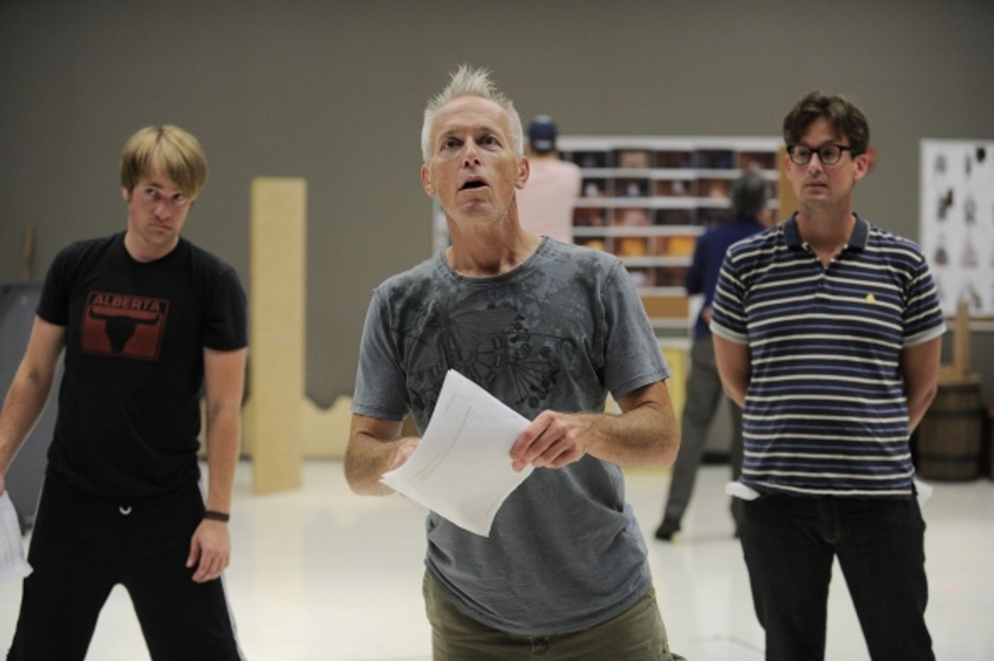 Photo Flash: Packard, Molina et al. in Rehearsal for Goodman's CANDIDE  Image