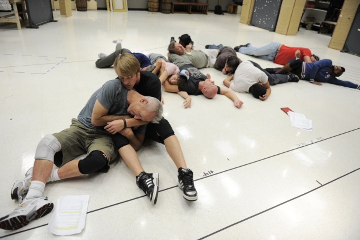 Photo Flash: Packard, Molina et al. in Rehearsal for Goodman's CANDIDE  Image