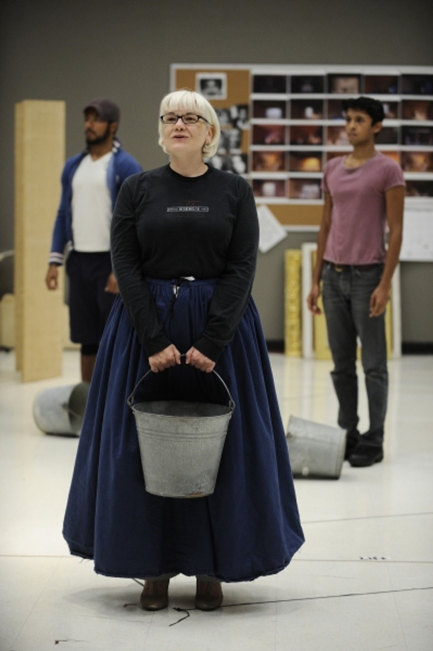 Photo Flash: Packard, Molina et al. in Rehearsal for Goodman's CANDIDE  Image