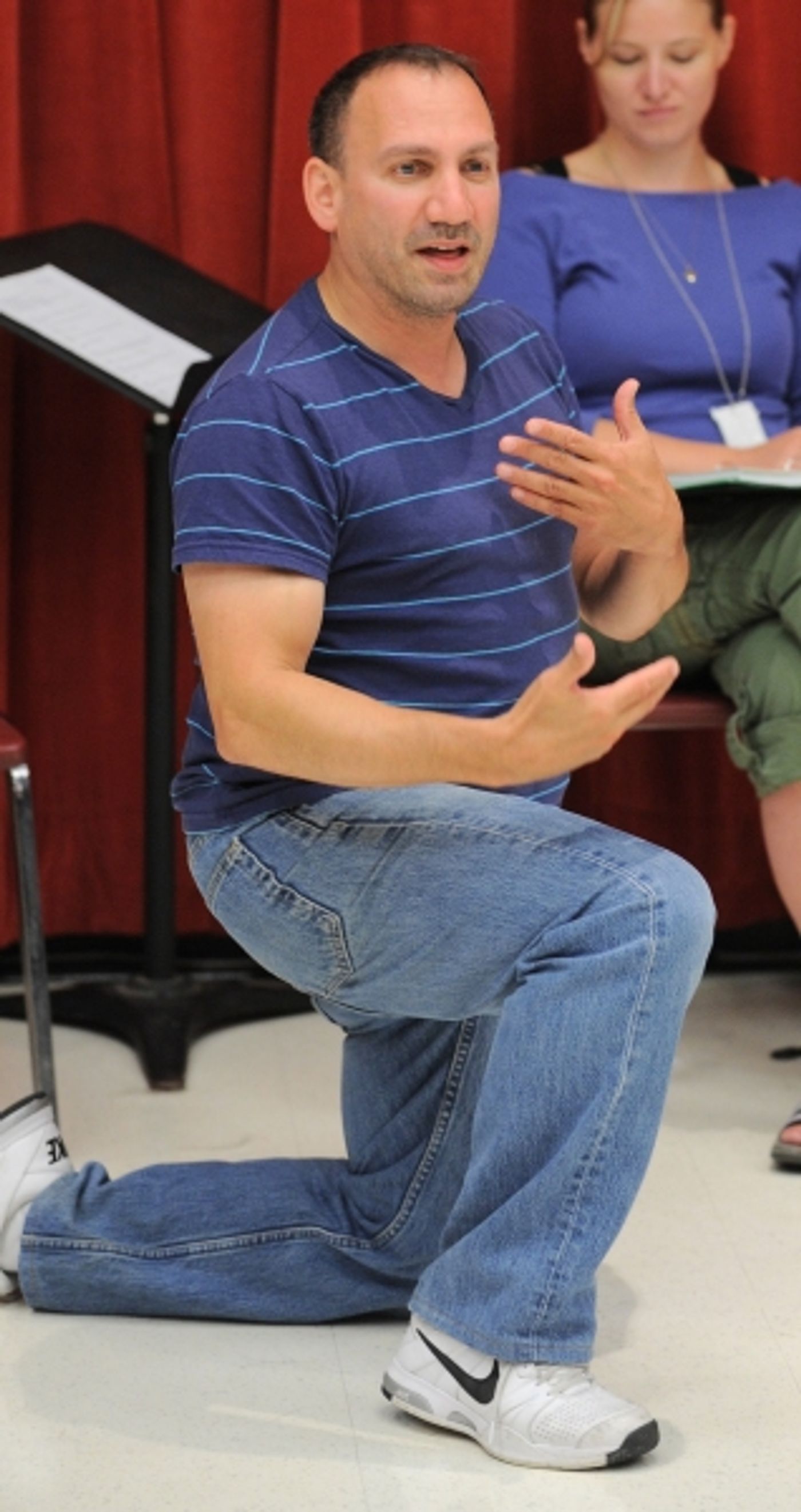 Photo Flash: Packard, Molina et al. in Rehearsal for Goodman's CANDIDE  Image