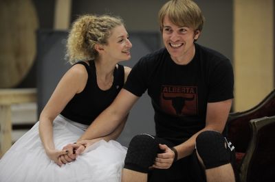  Lauren Molina (Cunegonde) and Geoff Packard  Photo
