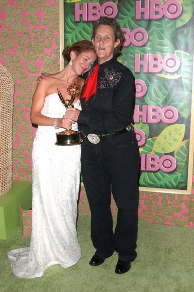  Emily Gerson Saines and Temple Grandin Photo
