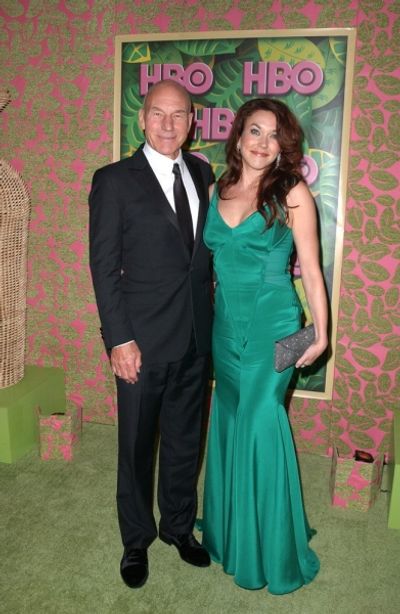  Patrick Stewart and Wife Photo
