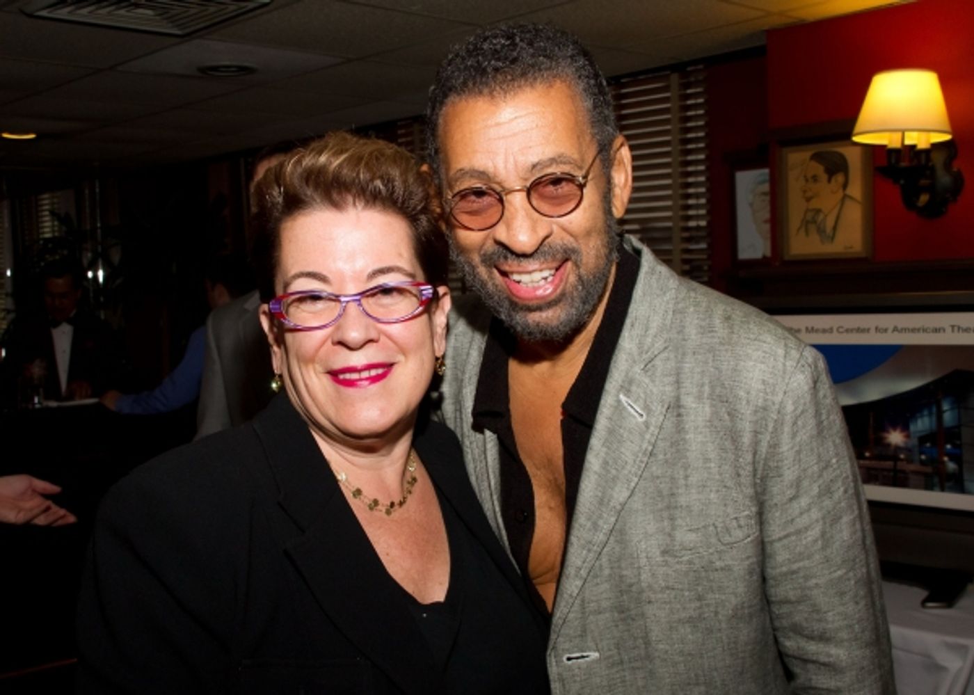 Photo Flash: Leon, Nottage et al. Celebrate Arena Stage at Sardi's Reception  Image