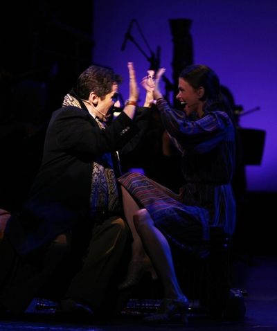 Seth Rudetsky & Sutton Foster Photo