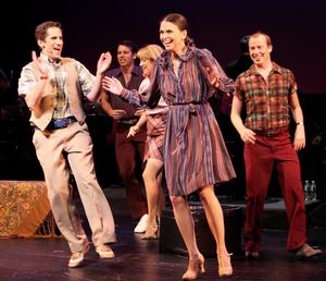 Seth Rudetsky, Sutton Foster & Tyler Maynard Photo