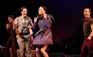Seth Rudetsky, Sutton Foster & Tyler Maynard Photo