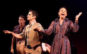 Matt Loehr, Seth Rudetsky & Sutton Foster Photo