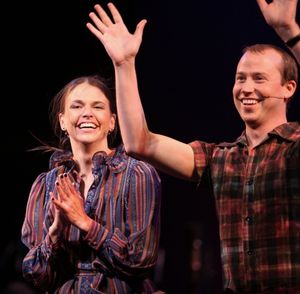 Sutton Foster & Tyler Maynard Photo