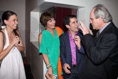 Sutton Foster, Lucie Arnaz, Seth Rudetsky & Robert Klein Photo
