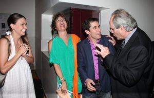 Sutton Foster, Lucie Arnaz, Seth Rudetsky & Robert Klein Photo