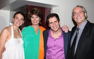 Sutton Foster, Lucie Arnaz, Seth Rudetsky & Robert Klein Photo