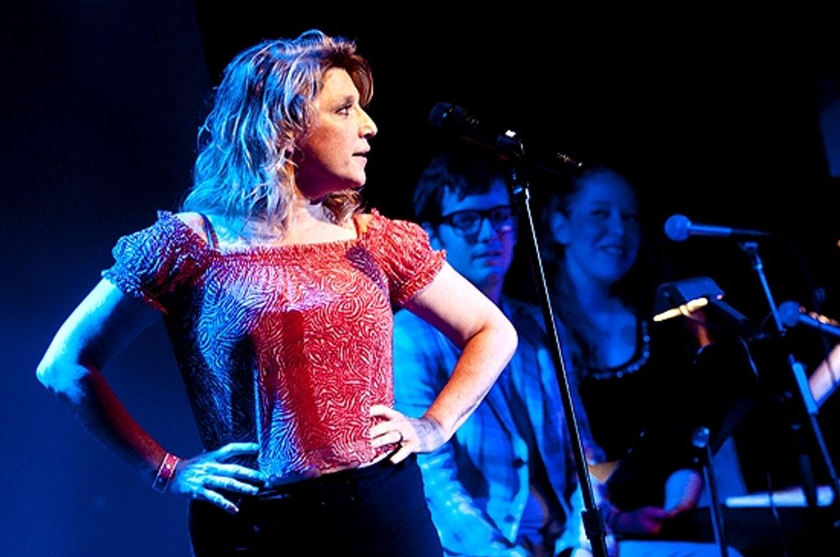 Liz Larsen, Kevin Michael Murphy & Jennifer Ashley Tepper at 