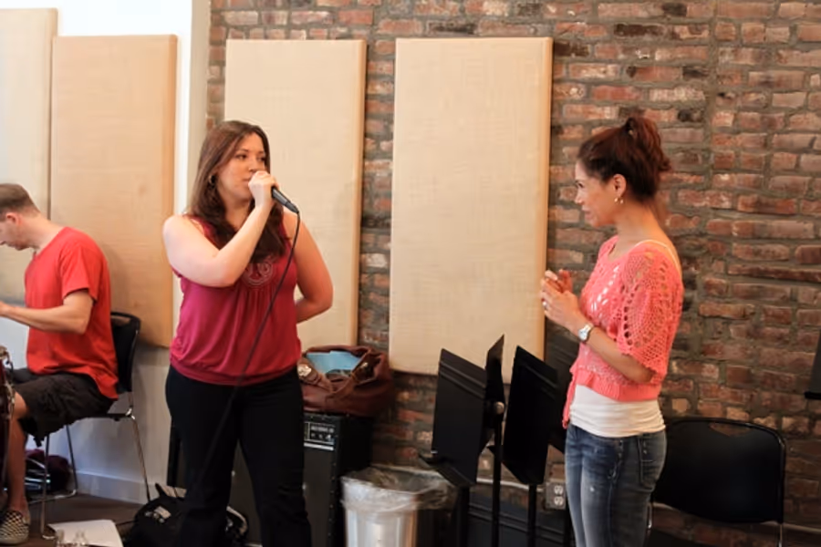 Photo Flash: To Mexico From New York With Love In Rehearsal Image