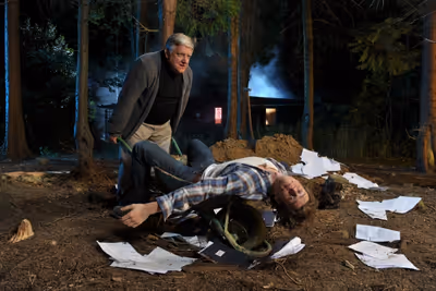 Simon Russell Beale and Jonathan Groff Photo