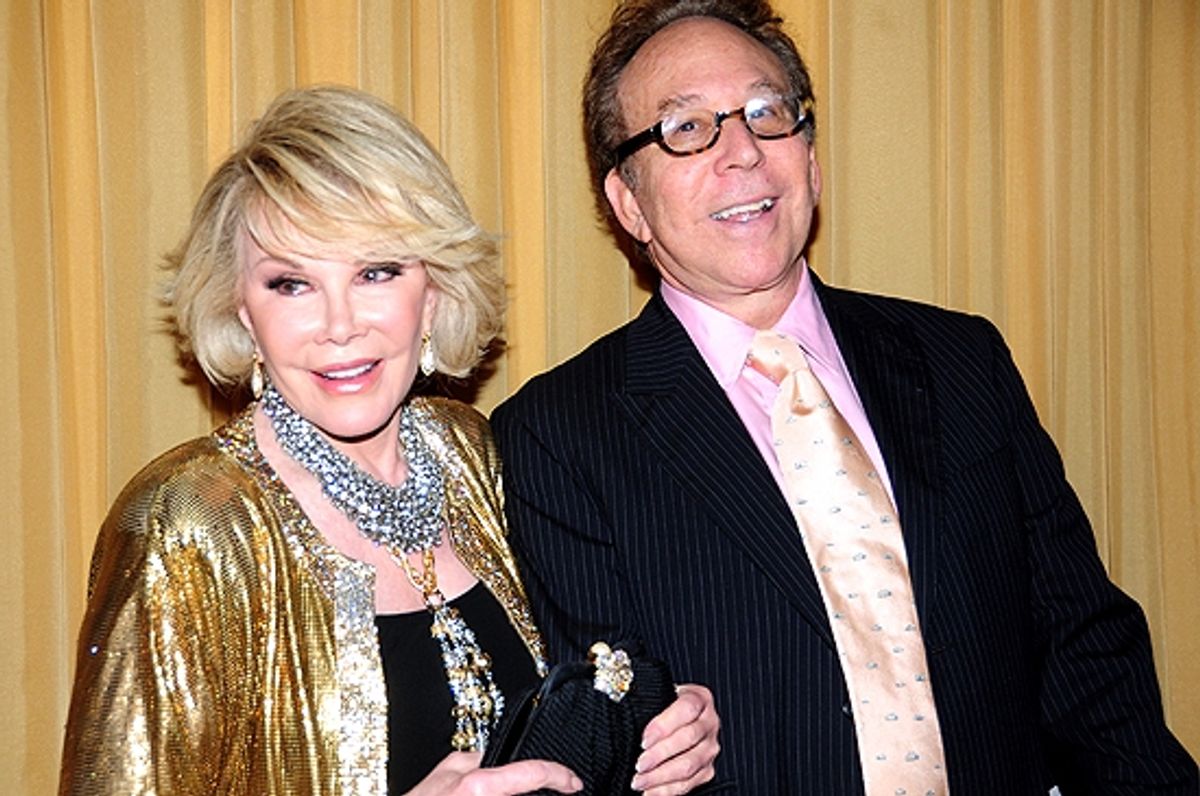Joan Rivers & Kenny Solms  at 