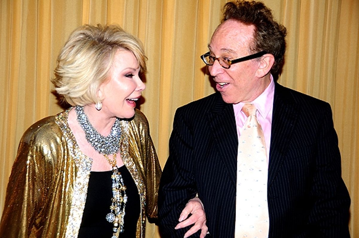 Joan Rivers & Kenny Solms  at 