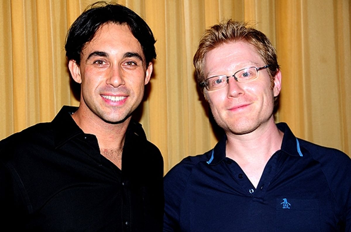 Anthony Rapp &  Ryan Duncan at 