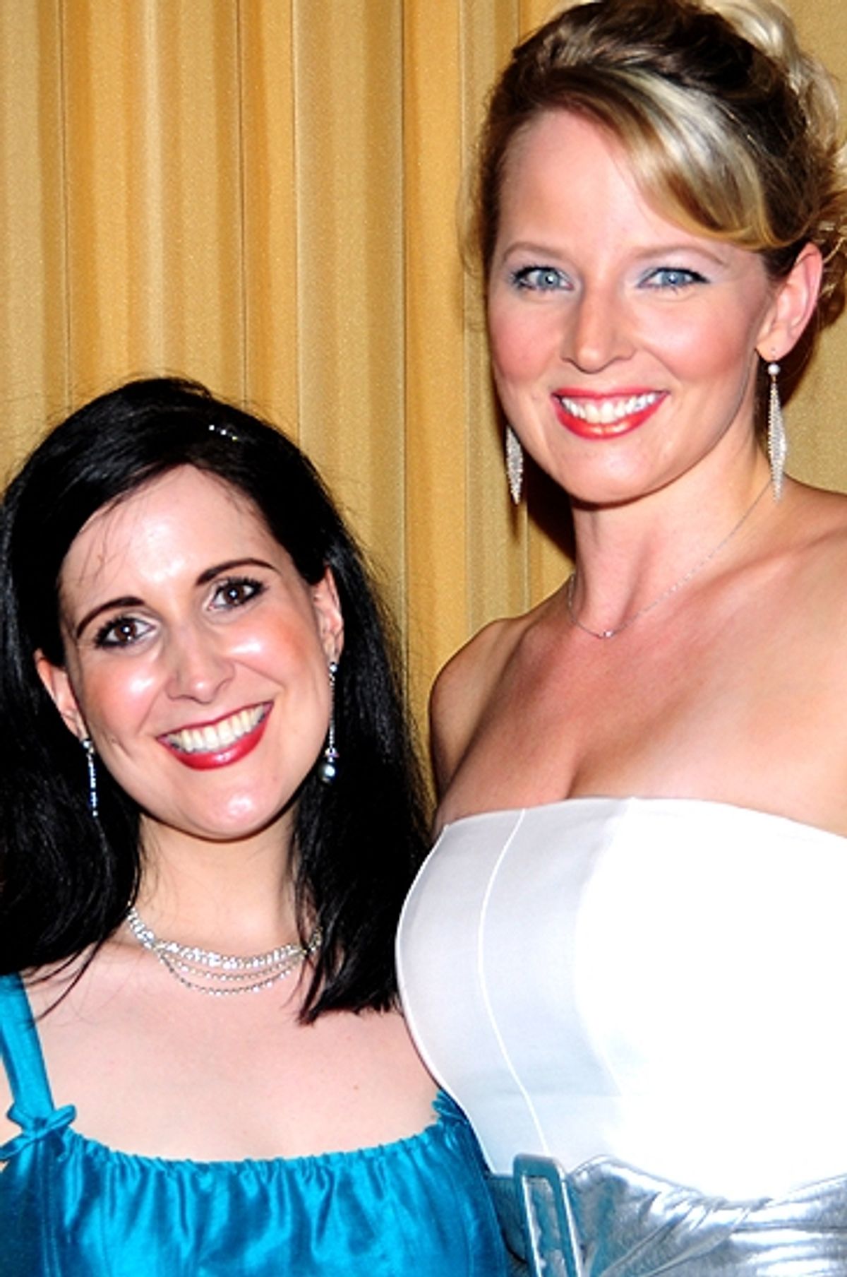 Stephanie D'Abruzzo &  Jessica Tyler Wright at 