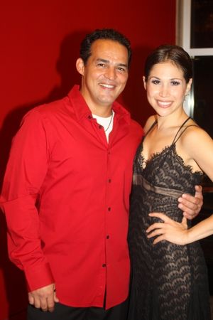 Ruben Flores and Bianca Marroquin @ BroadwayWorld Ruben Flores and Bianca Marroquin Photo