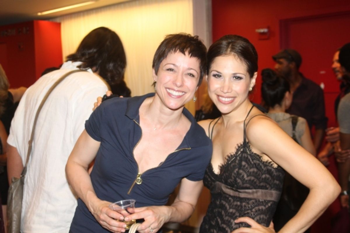 Paige Davis and Bianca Marroquin at 