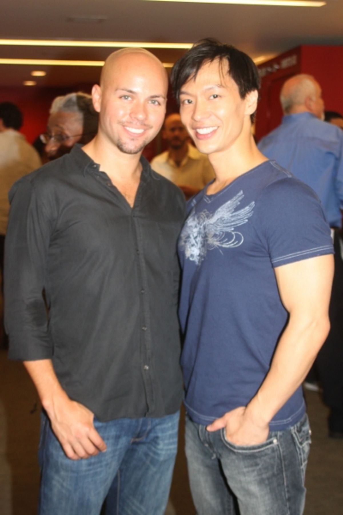 Eddie Bennett and Andrew Cheng at 