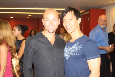 Eddie Bennett and Andrew Cheng Photo