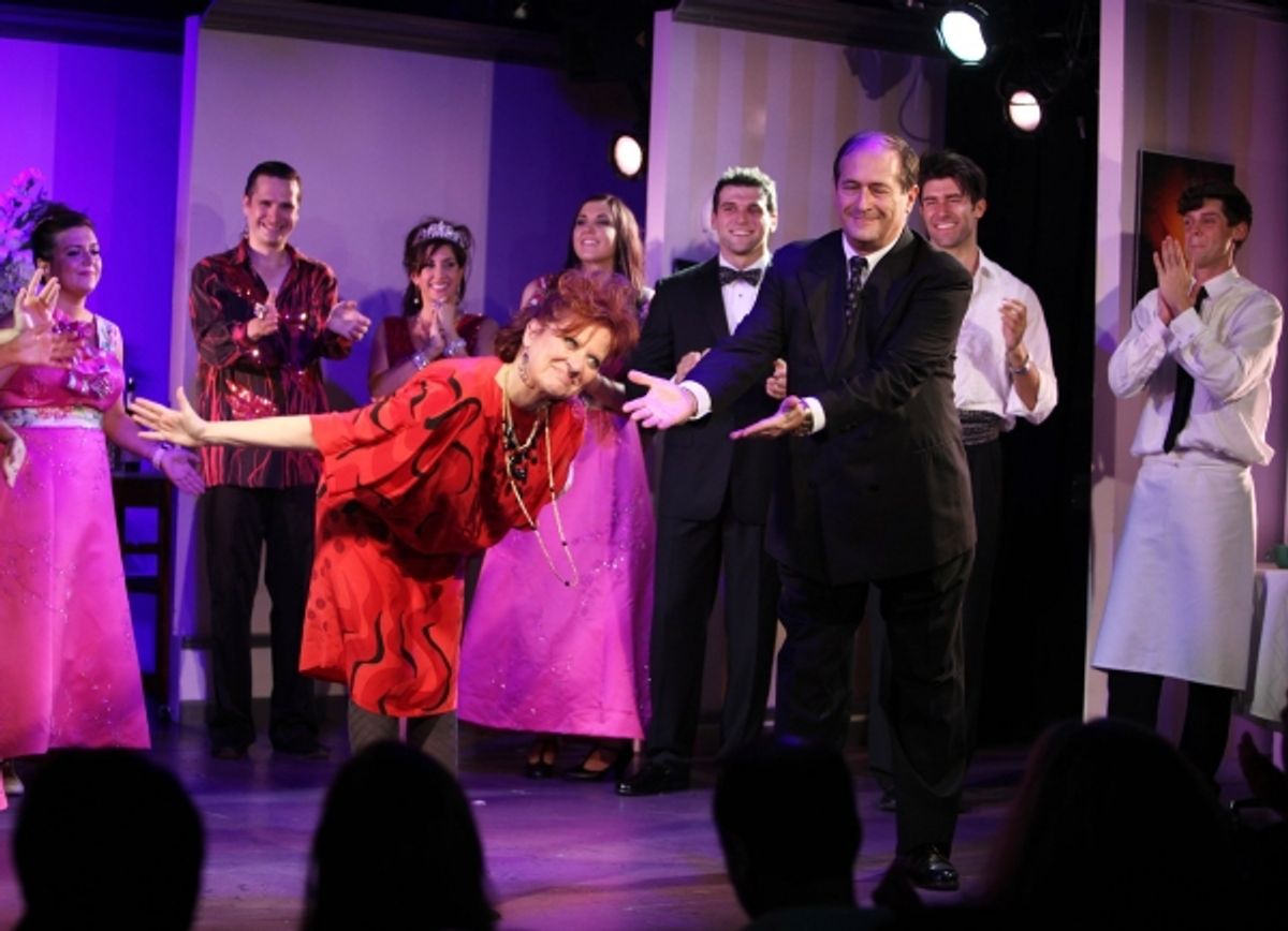 Caroline Manzo & Joe Scanio at 