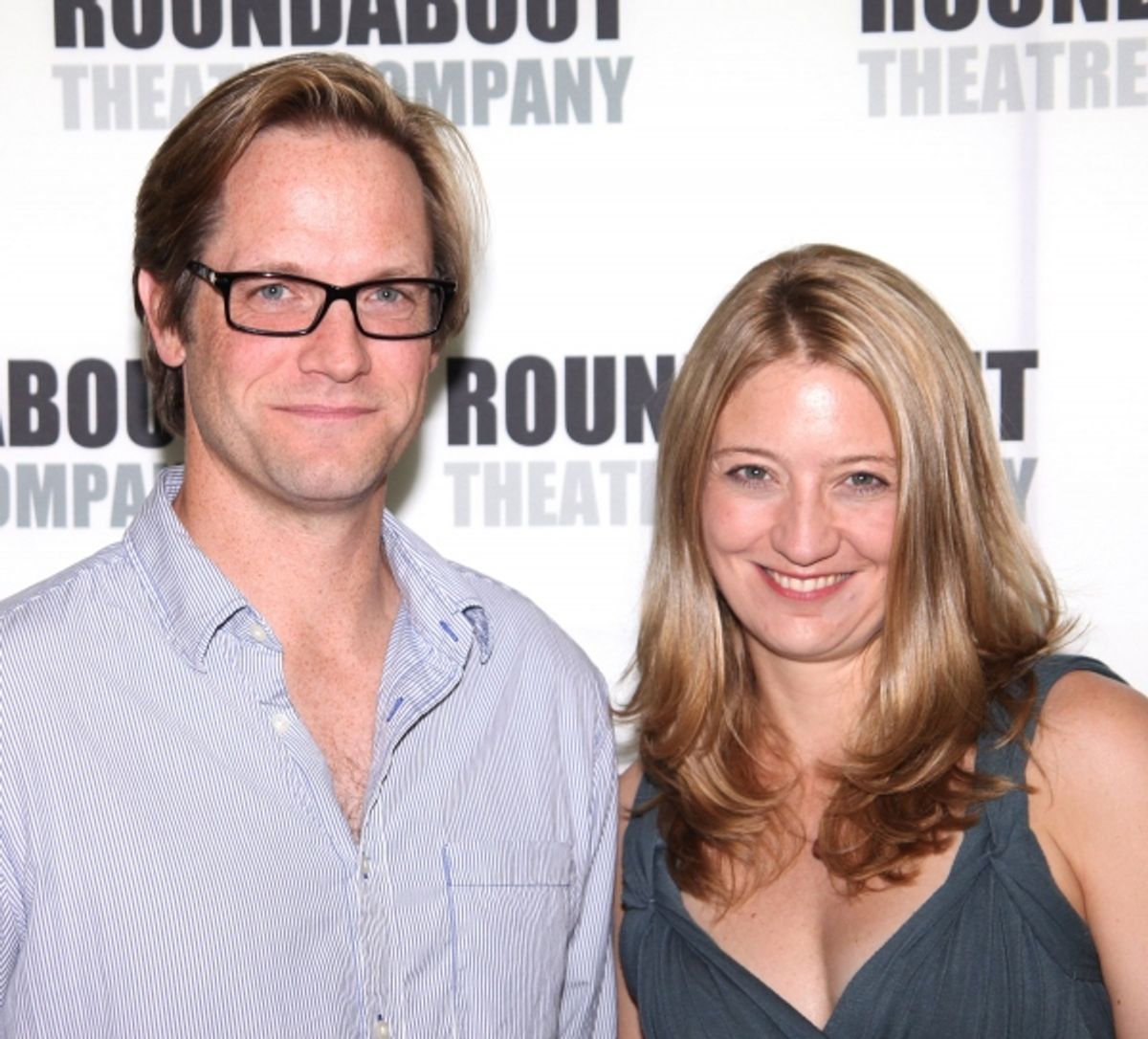 Matt Letscher and Heidi Schreck at 