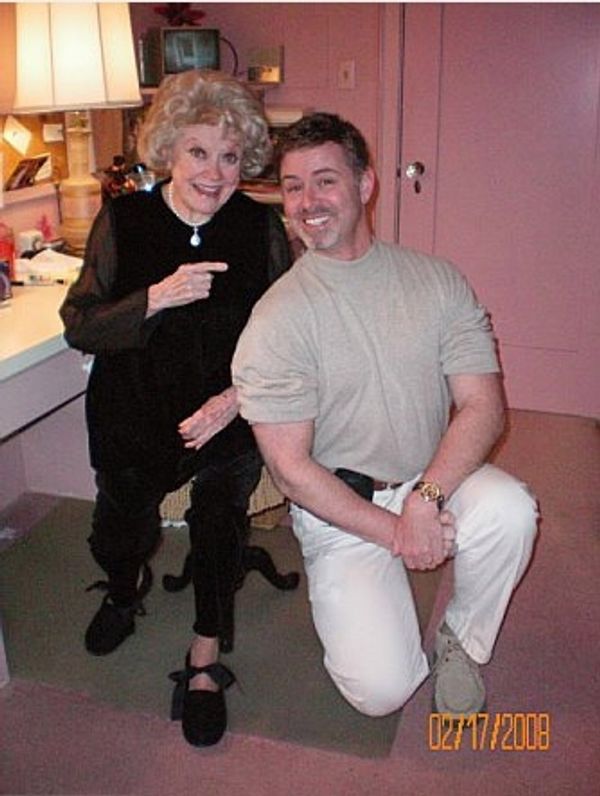 Phyllis Diller and B. Harlan Boll Photo