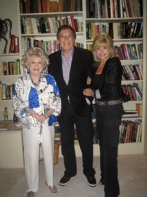 Phyllis Diller, Bob Flick and Loni Anderson @ BroadwayWorld Phyllis Diller, Bob Flick and Loni Anderson Photo