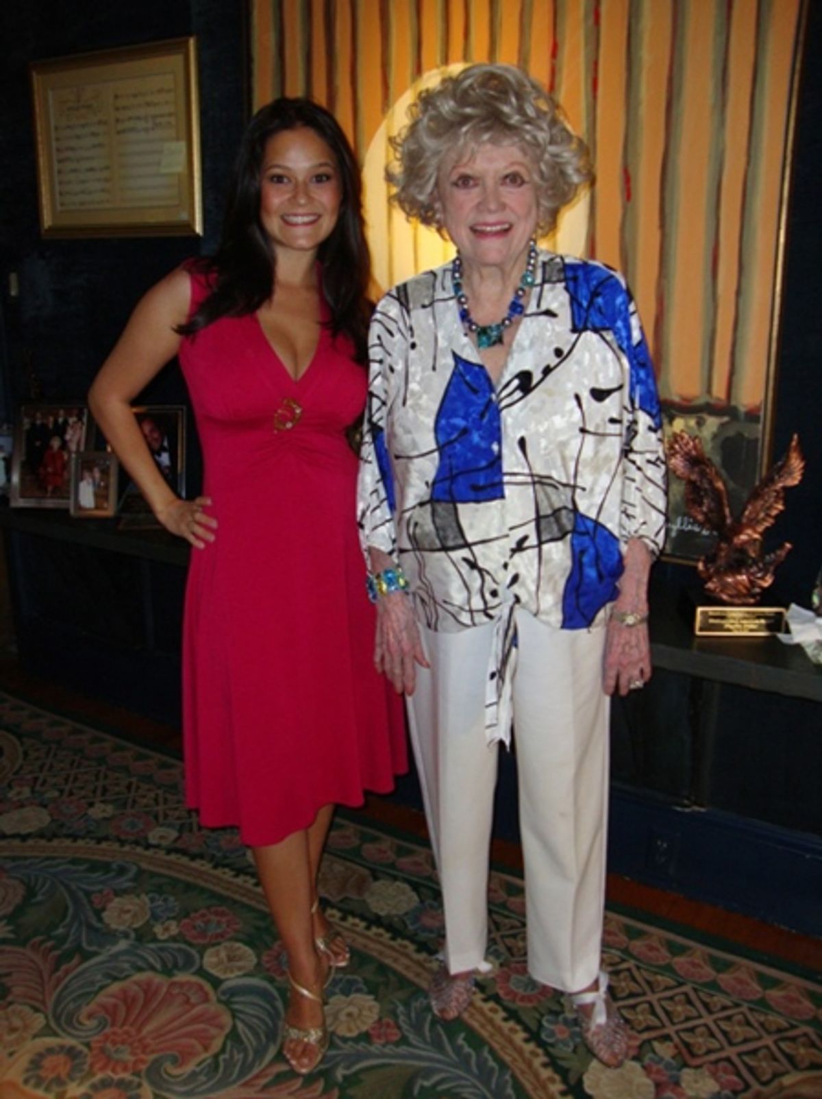 Romi Dames and Phyllis Diller at 