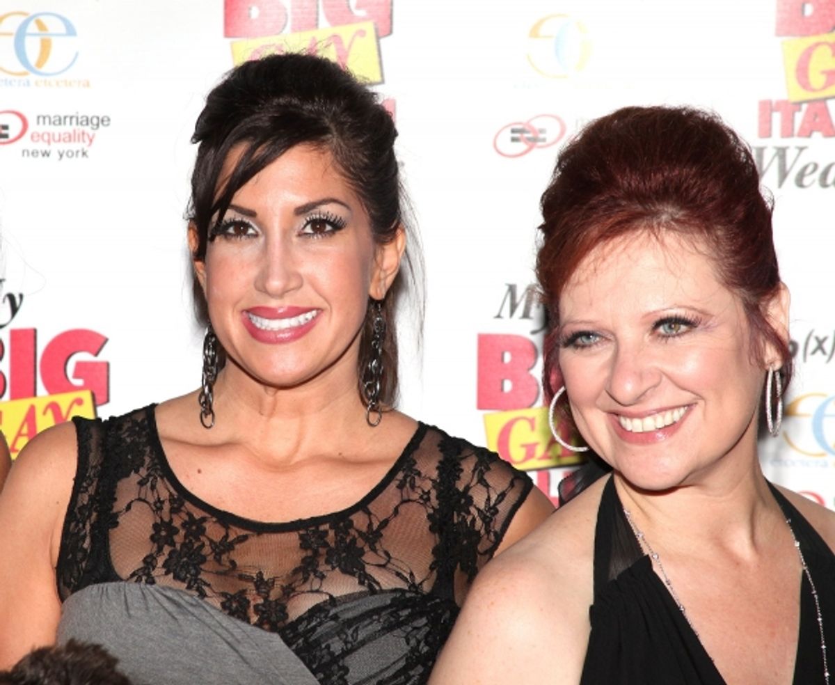 Jacqueline Laurita & Caroline Manzo at 