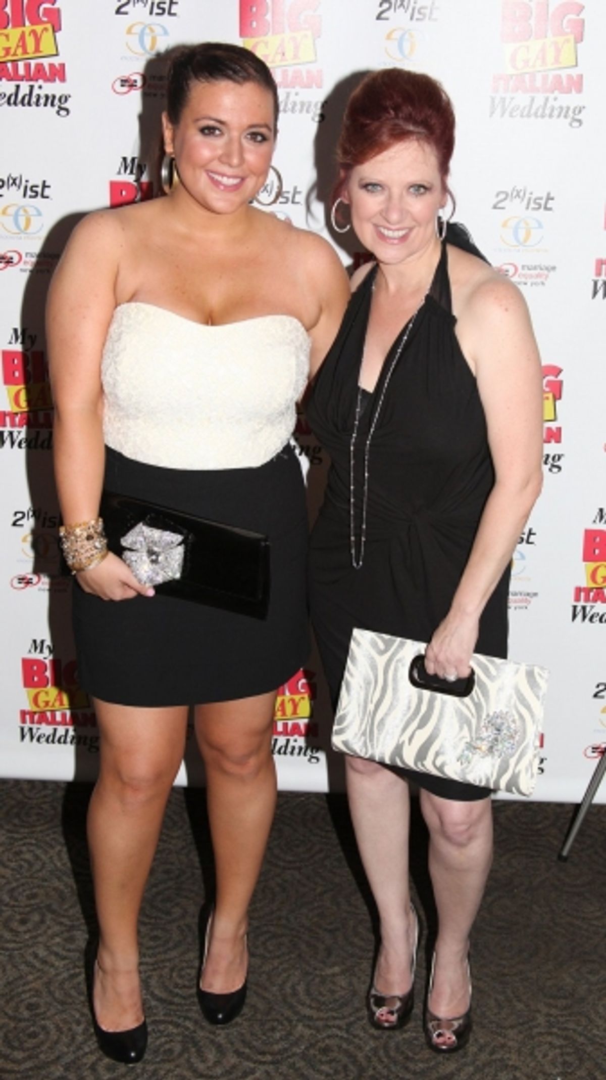 Lauren Manzo and Caroline Manzo at 
