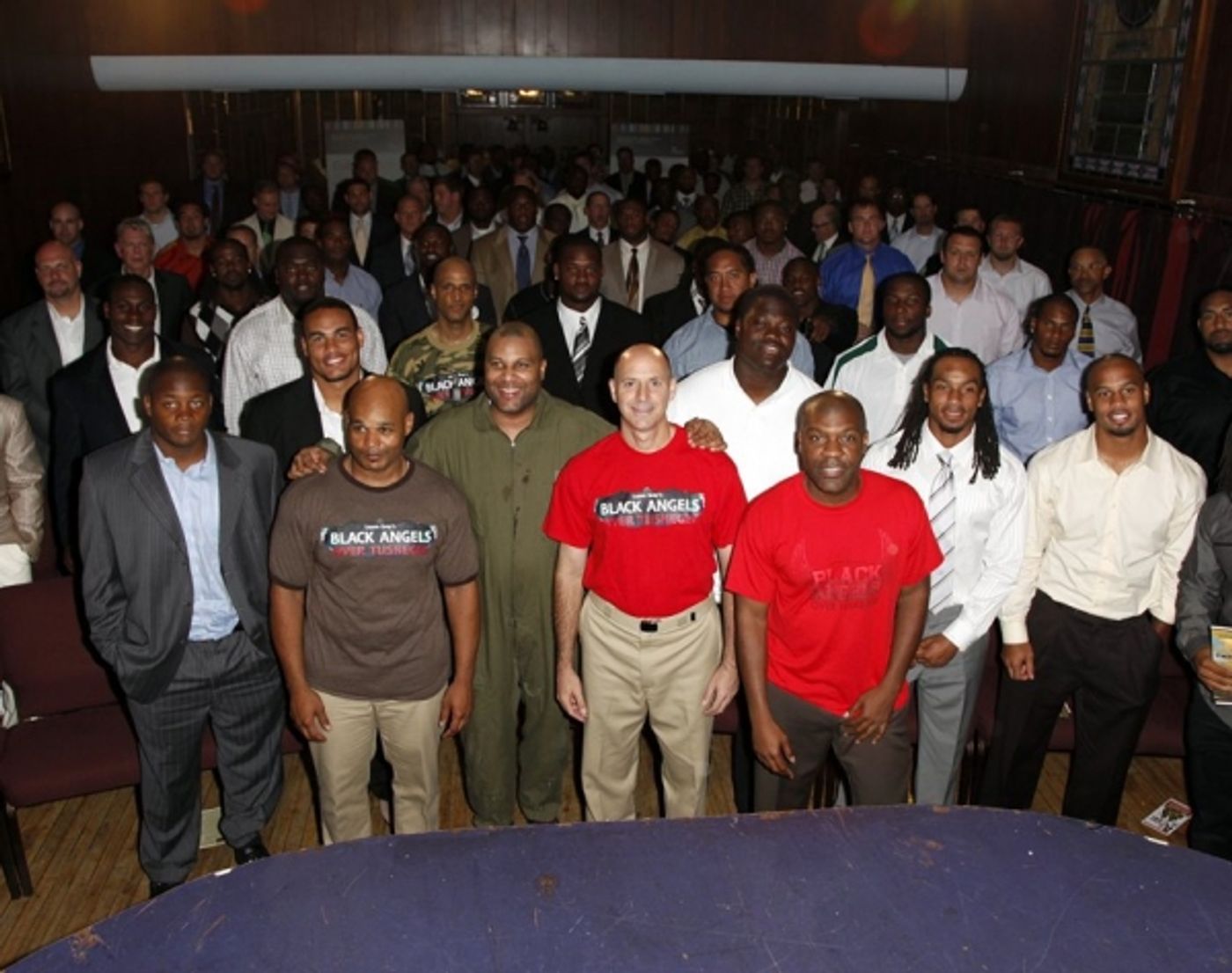 Photo Coverage: NY Jets Visit BLACK ANGELS OVER TUSKEGEE Photo Coverage: NY Jets Visit BLACK ANGELS OVER TUSKEGEE Image