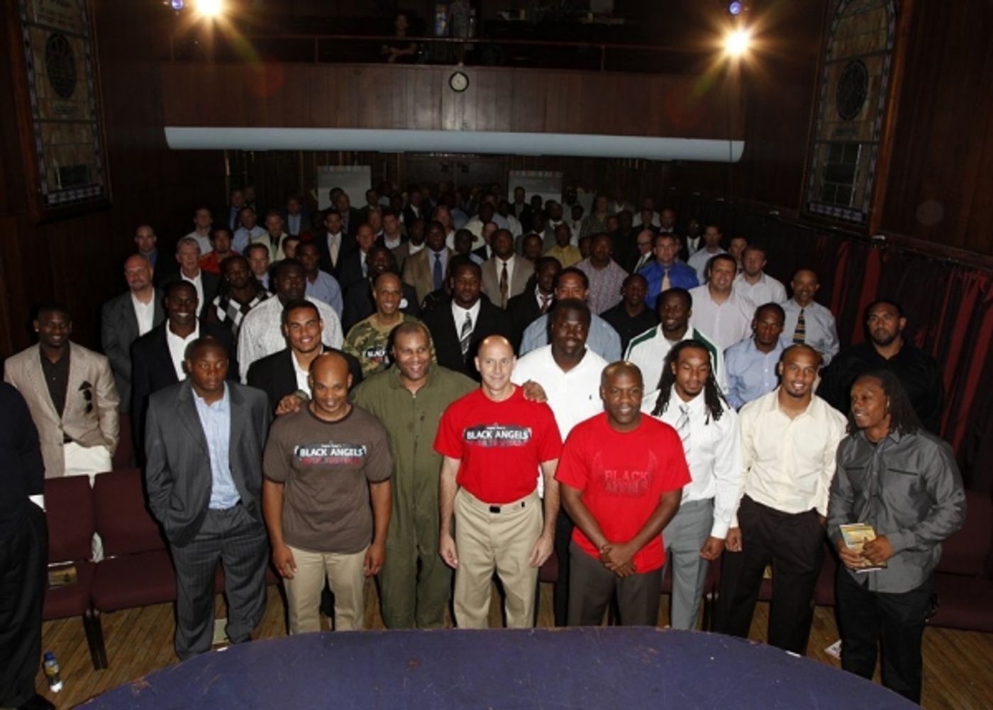 Photo Coverage: NY Jets Visit BLACK ANGELS OVER TUSKEGEE Photo Coverage: NY Jets Visit BLACK ANGELS OVER TUSKEGEE Image